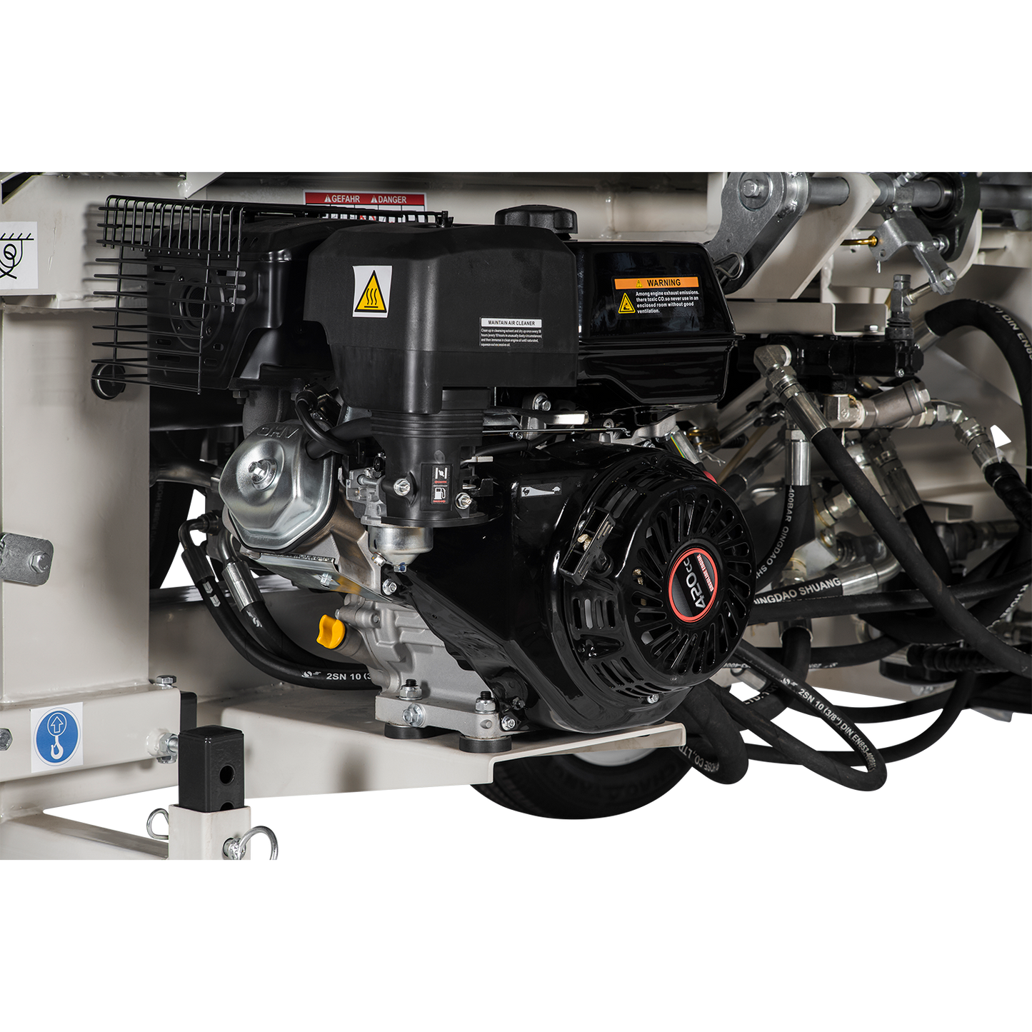 2025 NEW 20 Ton Full Hydraulic Gasoline Engine Wood Processor with Infeed Belt