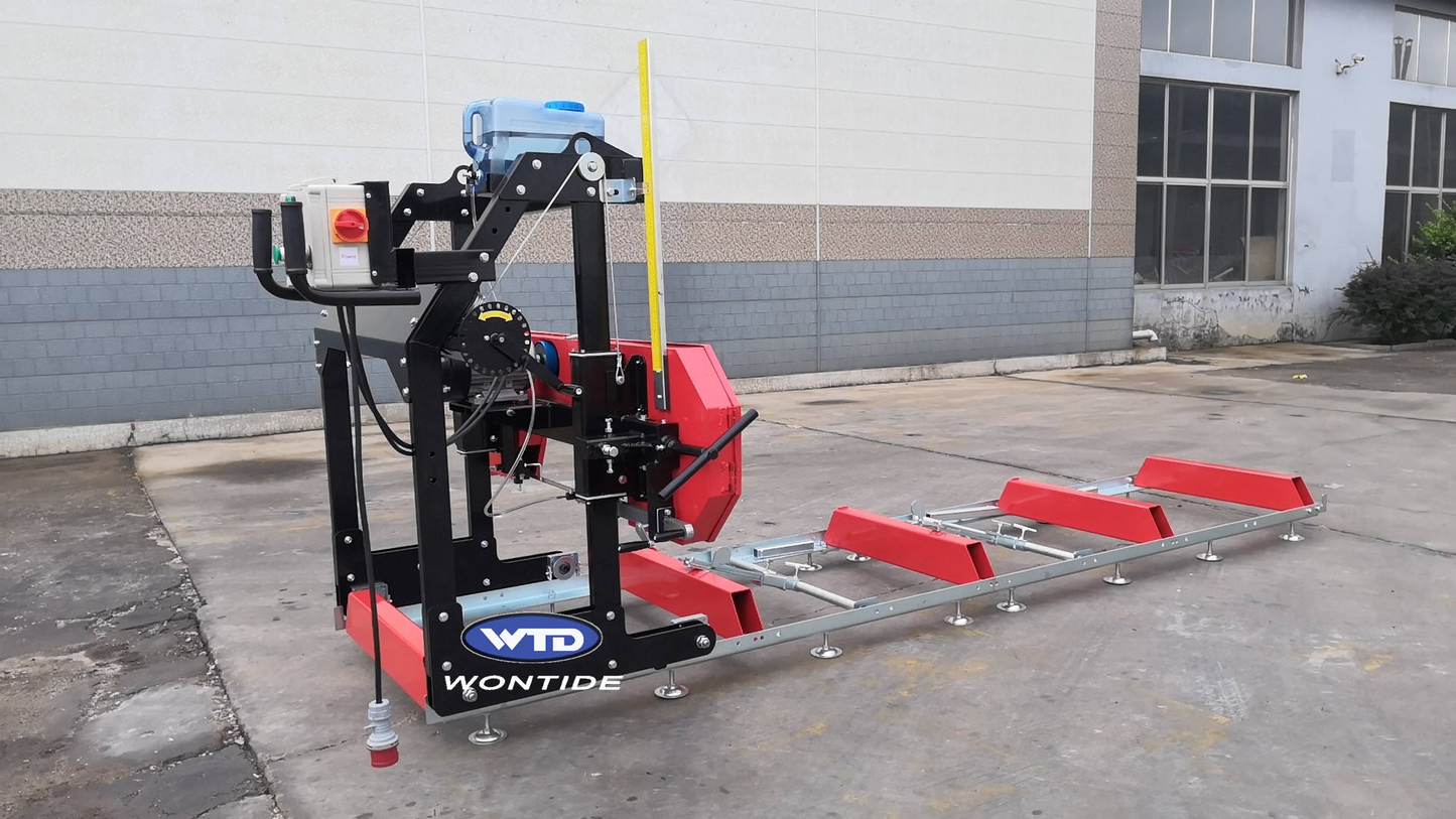 Professional Electric Portable Sawmill