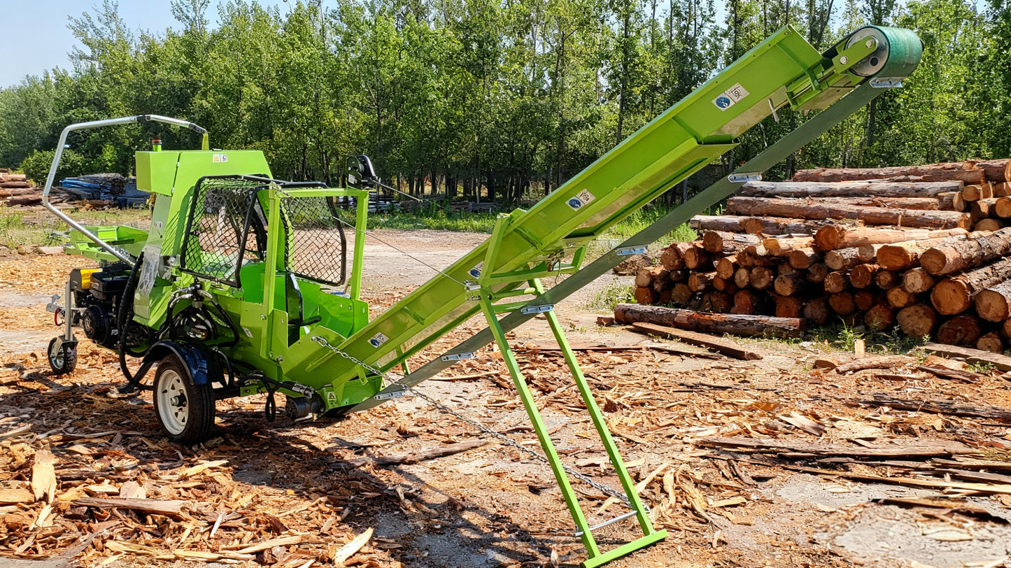 14HP 20 TON firewood processor