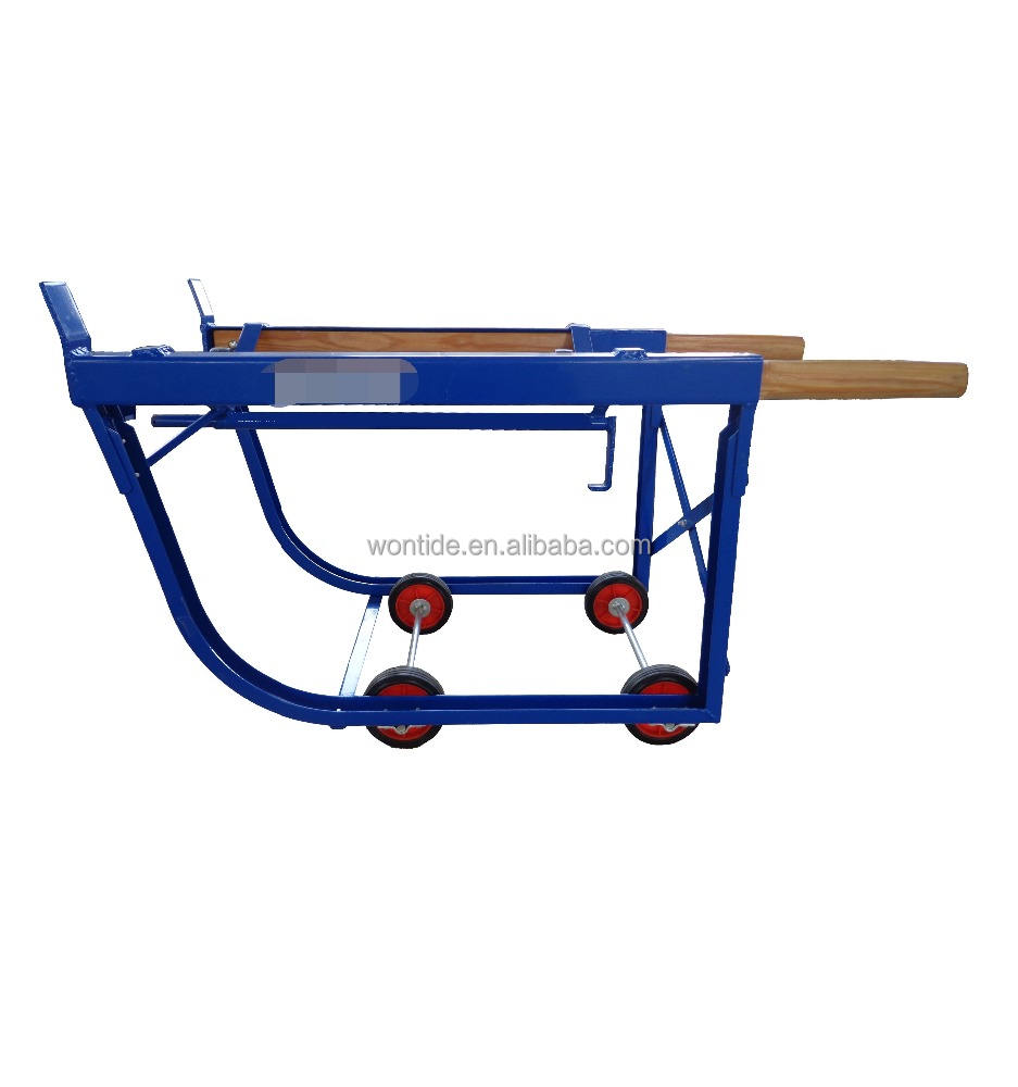 1000Lbs Capacity /Tilting Drum Truck Cradle with Wheels and Casters
