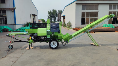 20 Ton Hydraulic Firewood Processor with Gasoline Engine