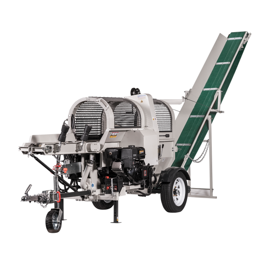 2025 New 12 Ton Electric Model Wood Processor with Infeed Chains