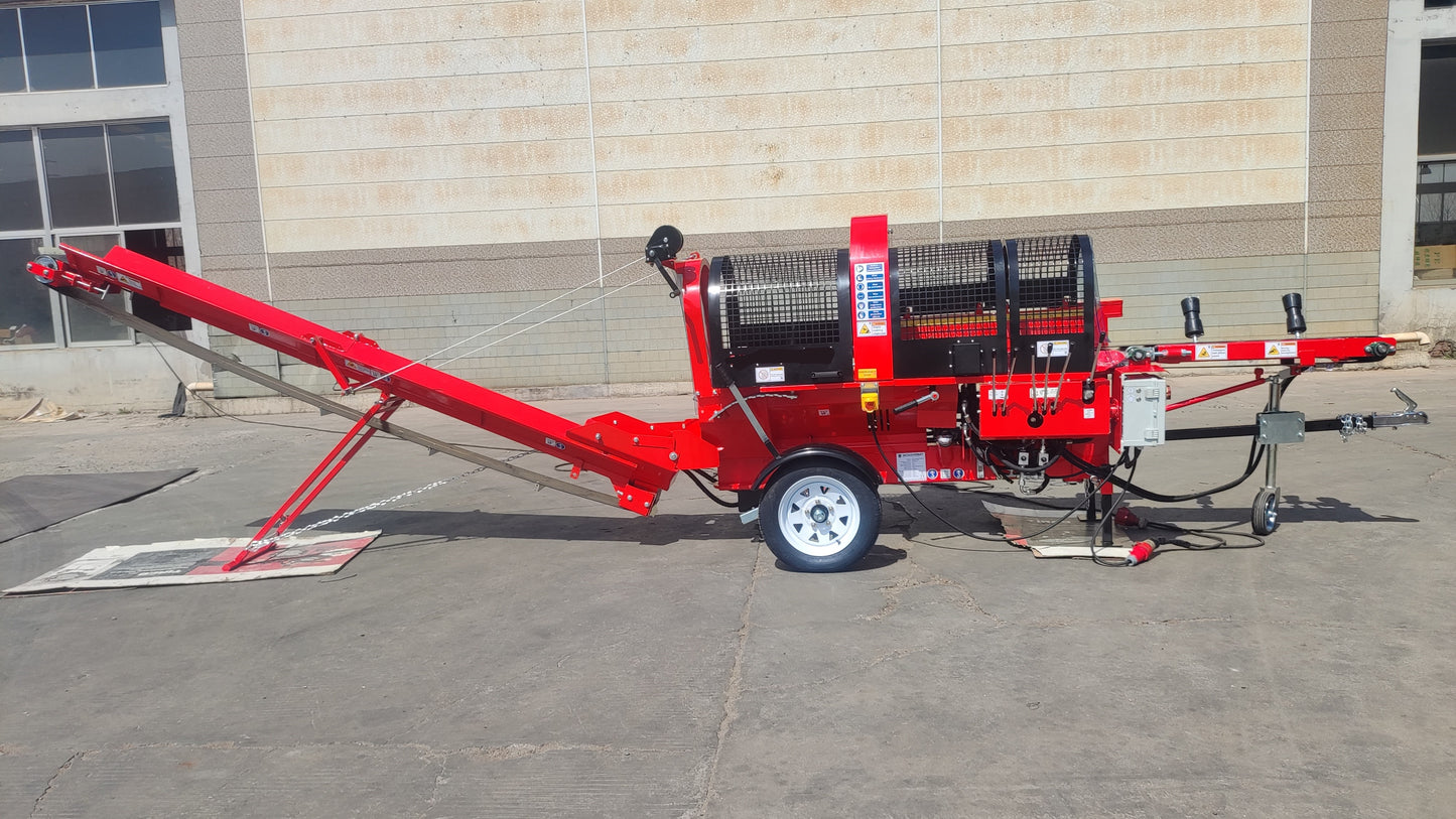 Wontide 7 ton firewood processor with gasoline engine