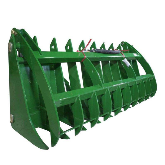 84-IN. GRAPPLE RAKE ATTACHMENT FITS JOHN DEERE GLOBAL EURO