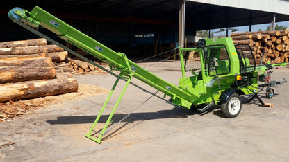 14HP 20 TON firewood processor