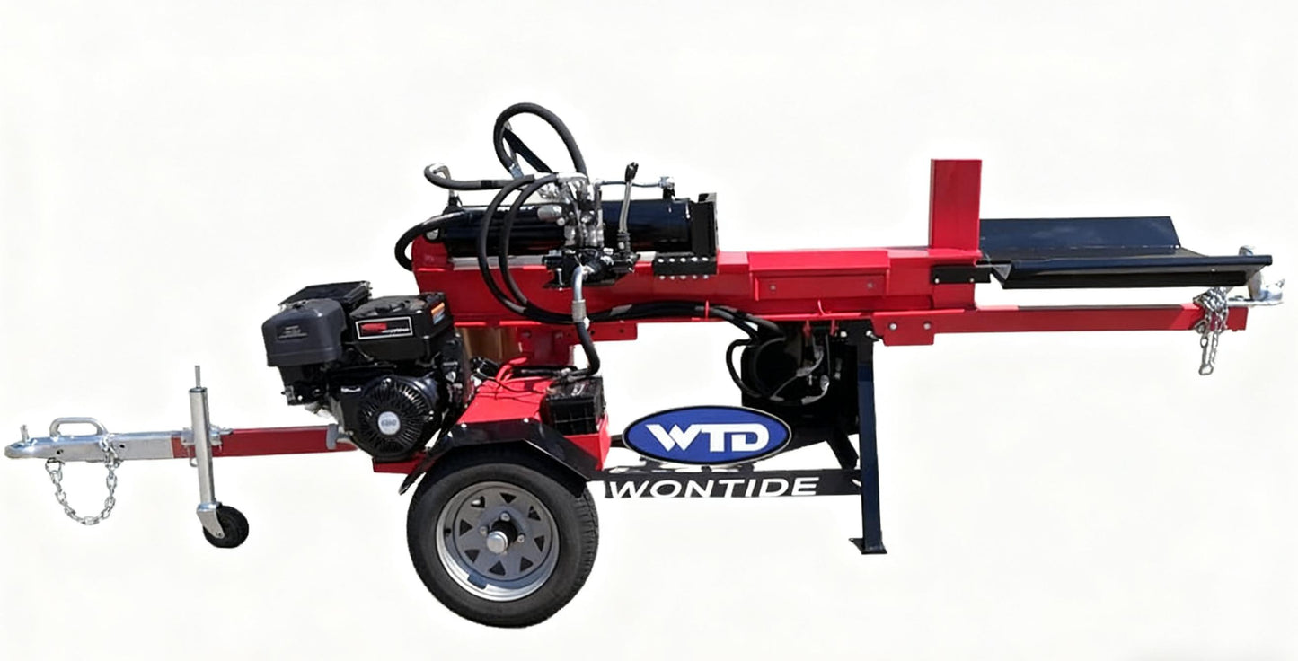 Wontide 37 ton gasoline engine log splitter