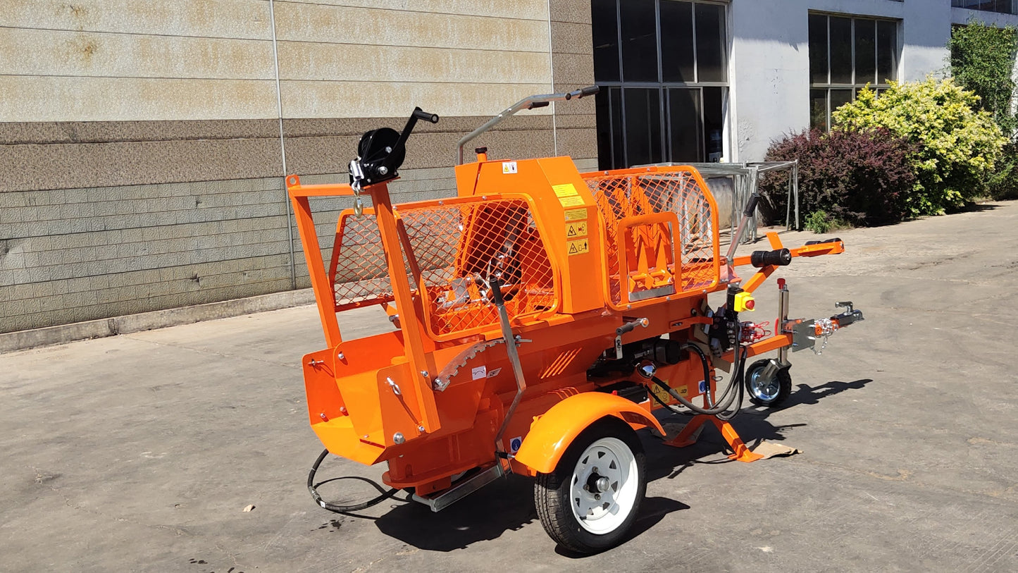 12 Ton  Gasoline Simplified Wood Processor