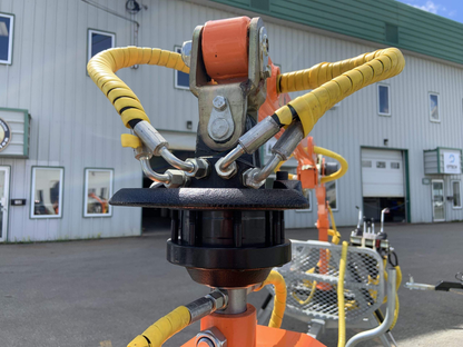 Log Crane 350 Trailer Log Timber Atv Grapple with CE Certification