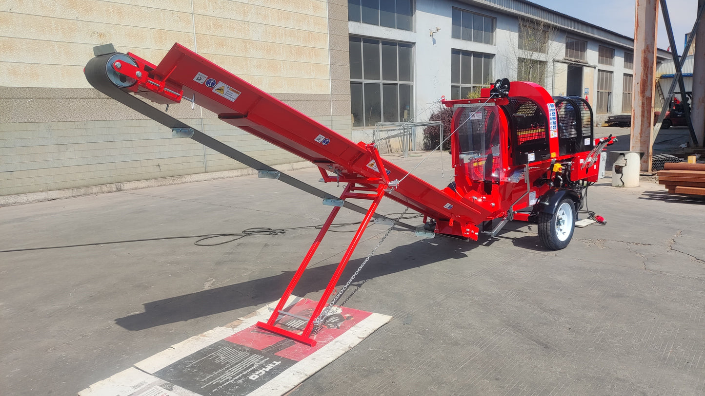 Wontide 7 ton firewood processor with gasoline engine