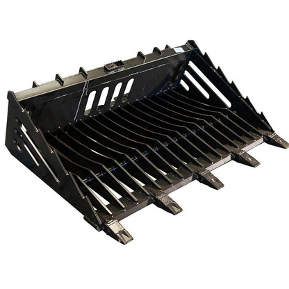 60" Fine Grade Rock Bucket With Teeth Tractor Implements