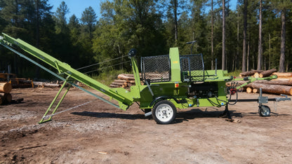 14HP 20 TON firewood processor