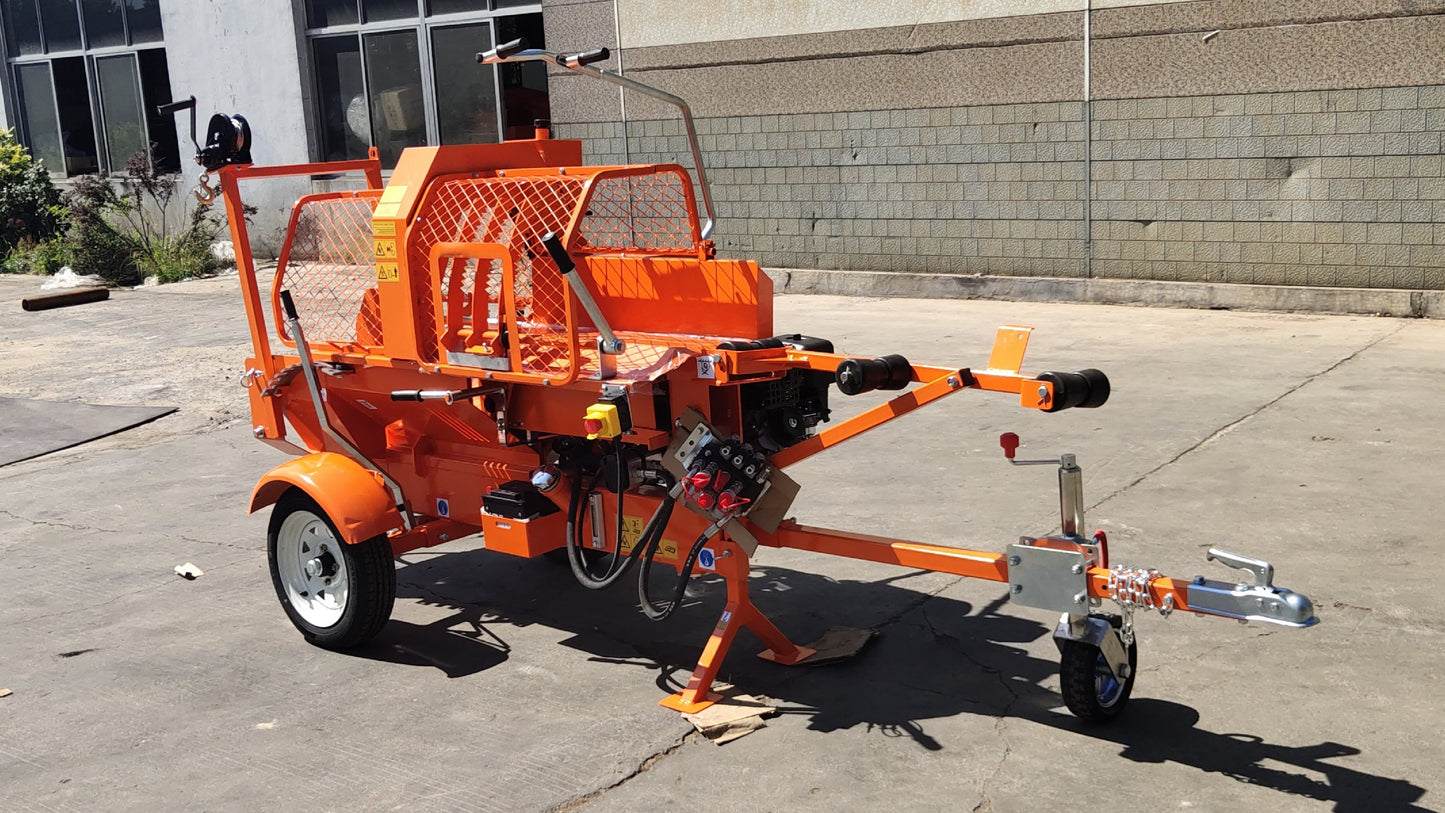 12 Ton  Gasoline Simplified Wood Processor