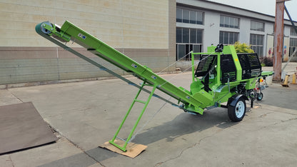 20 Ton Hydraulic Firewood Processor with Gasoline Engine