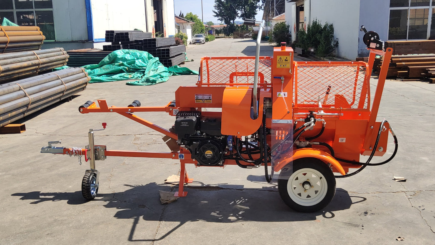 12 Ton  Gasoline Simplified Wood Processor