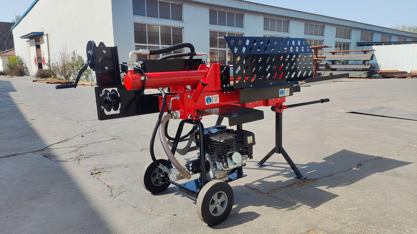 12 Ton 6.5 HP Gasoline Engine Log Splitter