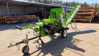 14HP 20 TON firewood processor