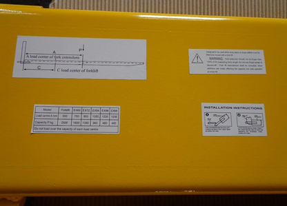 Forklift Extensions/forklift Attachment Forklift Extension Forks