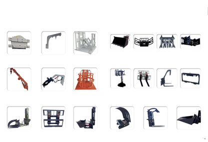 3Ton off road rough terrain Forklift