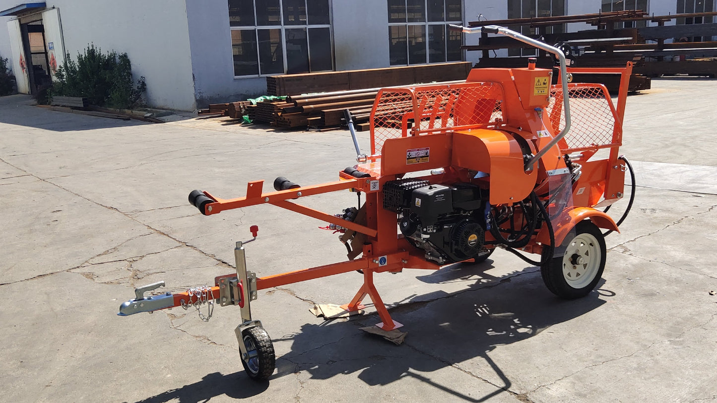 12 Ton  Gasoline Simplified Wood Processor