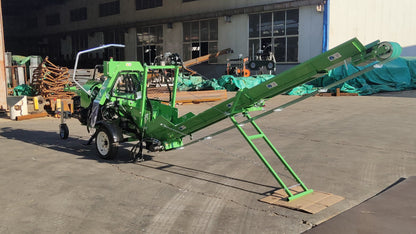 Wontide Manual Cutting 20 Ton Firewood processor with gasoline engine