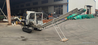 20Ton Tracked Full Hydraulic Wood Processor with Infeed Belt