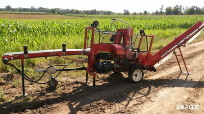 12 ton double winch wood processor