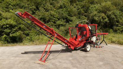 12 ton double winch wood processor