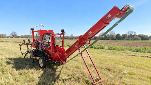 12 ton double winch wood processor